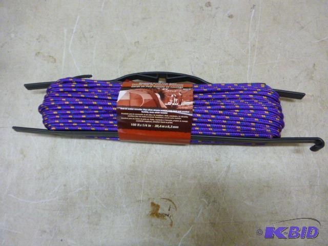 lot 202 image: Secureline Diamond Braid Poly Rope 14" ...
