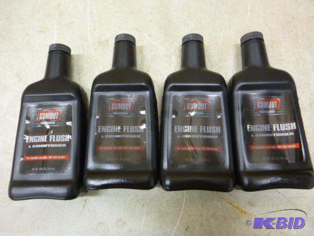 lot 211 image: 4 Bottles of Gumout Engine Flush and Conditio...