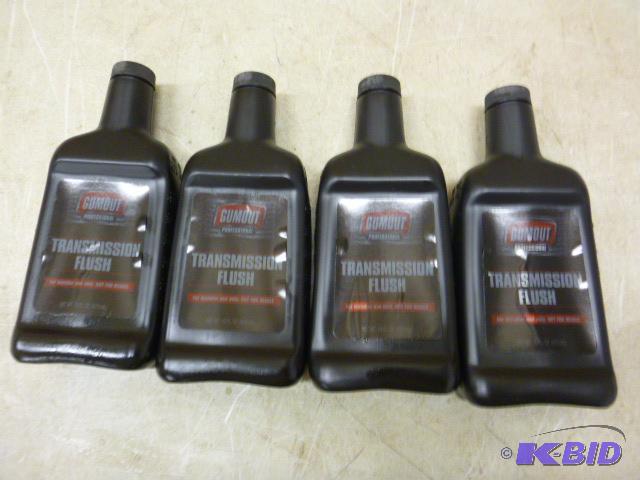 lot 214 image: 4 Bottles of Gumout Transmission Flush...
