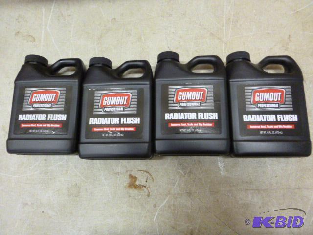 lot 219 image: 4 Bottles of Gumout Radiator Flush...
