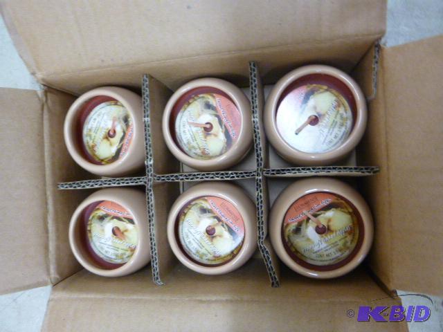 lot 242 image: 6 Candles with the Scent of Grannys Baked Ap...