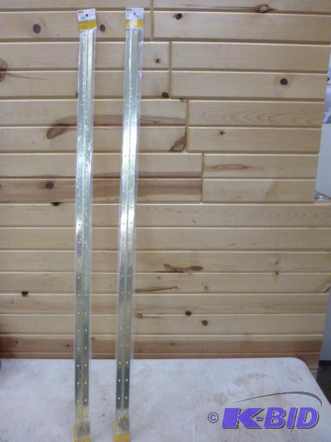 lot 251 image: 2 Metal Shop Continuous Hinges 1 12" X ...