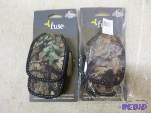 lot 253 image: 2 Fuse Mossy Oak Break-Up Cell Phone Cases...