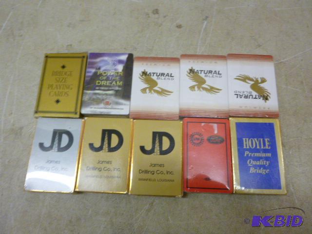 lot 267 image: 10 New Decks of Playing Cards...