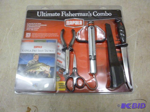 lot 289 image: Rapala Ultimate Fishermans Combo Set...