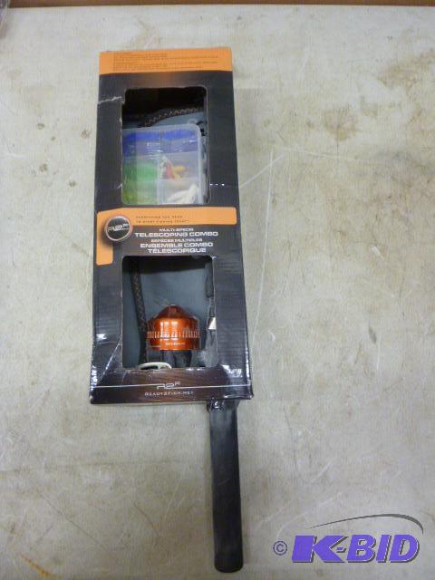 lot 305 image: R2F Telescoping Fishing Combo With tackle and...