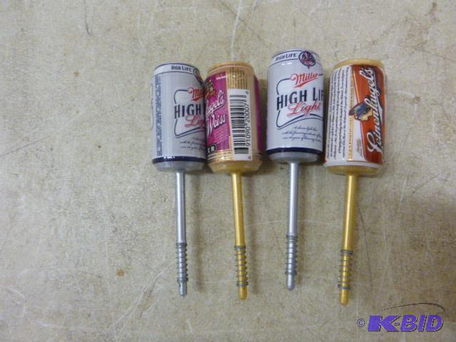 lot 306 image: 4 Beer Can Bobbers...