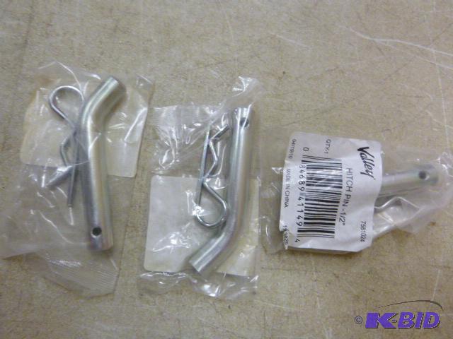 lot 34 image: 3 Valley 12" Hitch Pins...