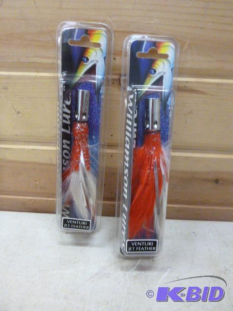 lot 367 image: 2 Williamson Lures Venturi Jet Feathers...