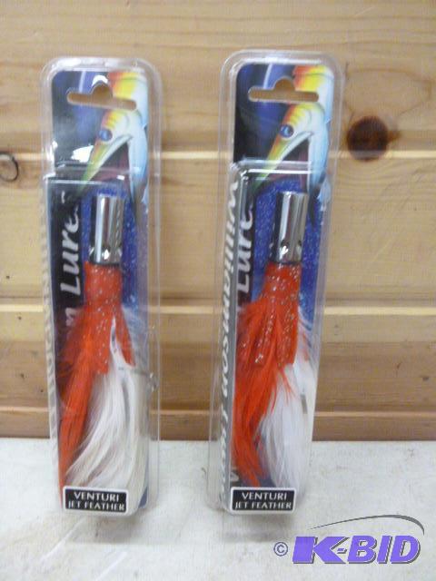 lot 368 image: 2 Williamson Lures Venturi Jet Feathers...