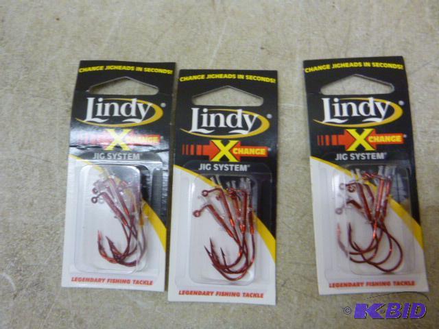 lot 369 image: 3 Packs of 5 Lindy XChange Jig Systems ...
