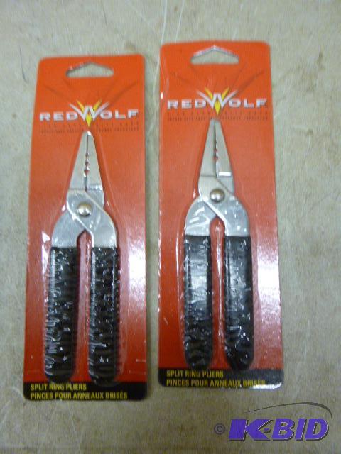 lot 370 image: 2 Red Wolf Split Ring Pliers...