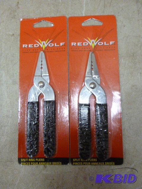 lot 372 image: 2 Red Wolf Split Ring Pliers...