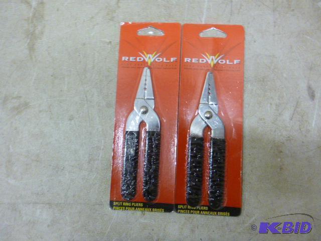 lot 373 image: 2 Red Wolf Split Ring Pliers...