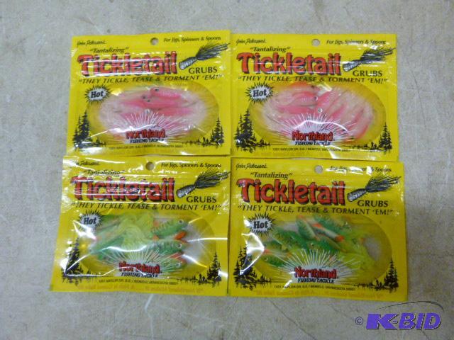 lot 376 image: 4 Packs of Northland Tantalizing Tickle Tail ...