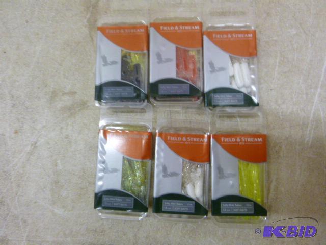 lot 384 image: 6 Packs of Field & Stream Salty Mini Tube...