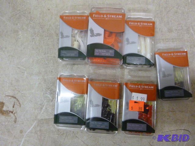 lot 385 image: 7 Packs of Field & Stream Mini Tubes, Pan...