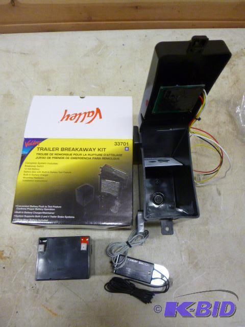 lot 41 image: Valley Push-to-Test Trailer Breakaway Kit 337...