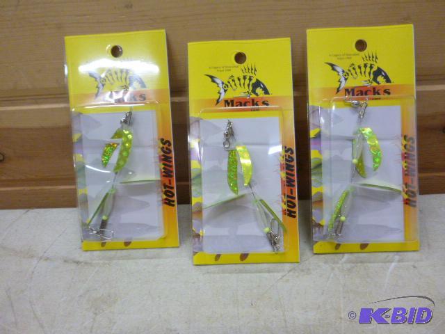 lot 410 image: 3 Packs of&nbspMacks Hot-Wings Blades...