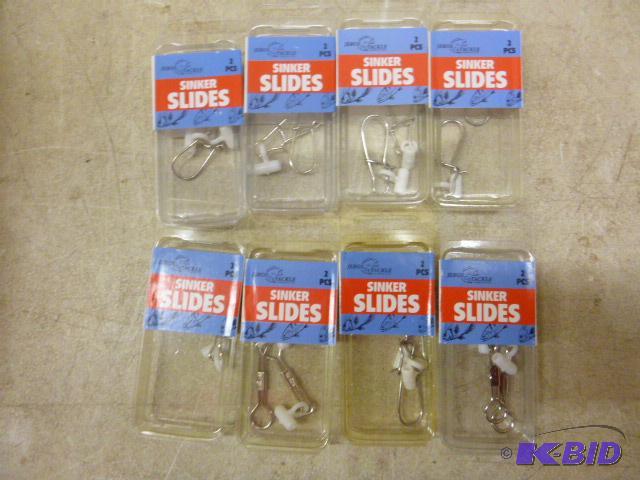 lot 423 image: 8 Packs of 2 Jeros Tackle Sinker Slides...