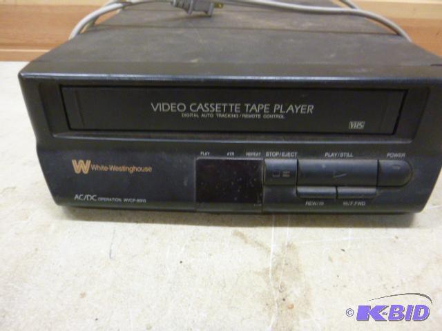 lot 432 image: White-Westinghouse ACDC Operation VCR Model ...