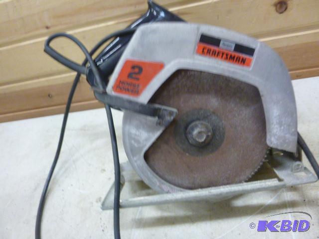 lot 442 image: Craftsman 7 14" Circular Saw Model 315....