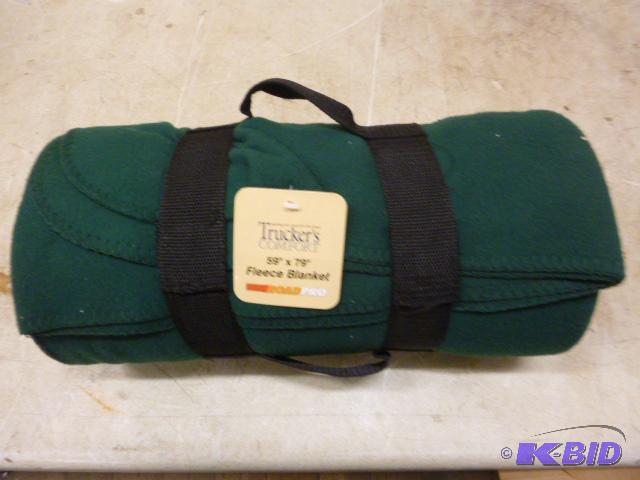 lot 71 image: Road Pro Truckers Comfort Fleece Blanket 59&...