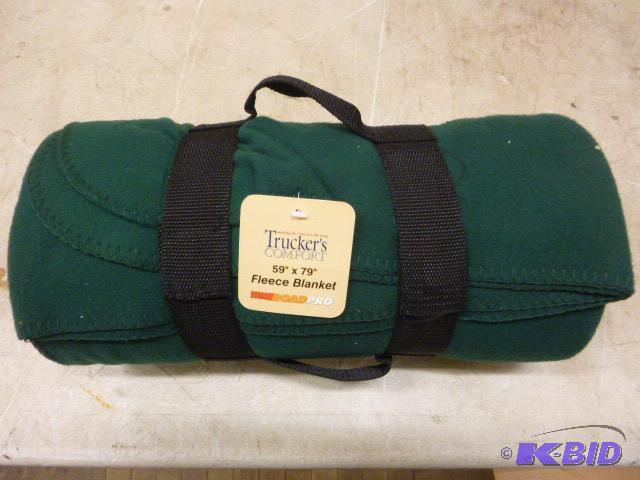 lot 72 image: Road Pro Truckers Comfort Fleece Blanket 59&...