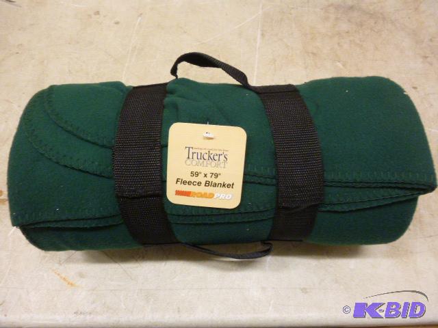 lot 73 image: Road Pro Truckers Comfort Fleece Blanket 59&...