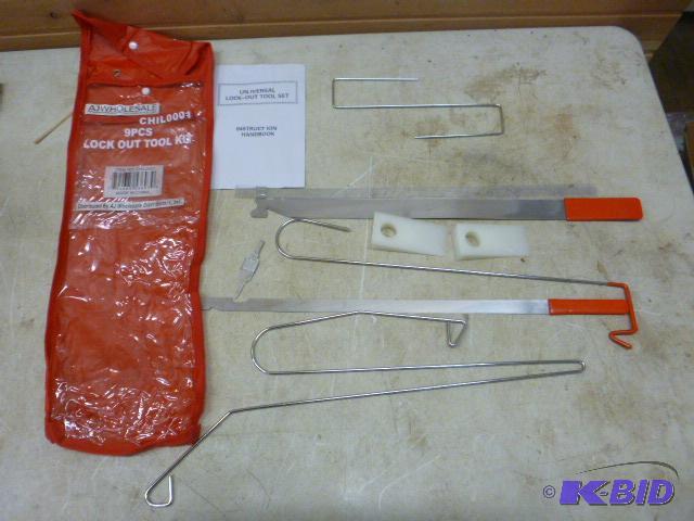 lot 84 image: AJ Wholesale 9 Piece Lock-Out Kit...