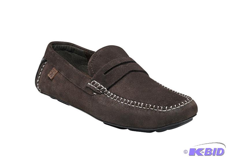Stacy Adams Suede Penny Loafers