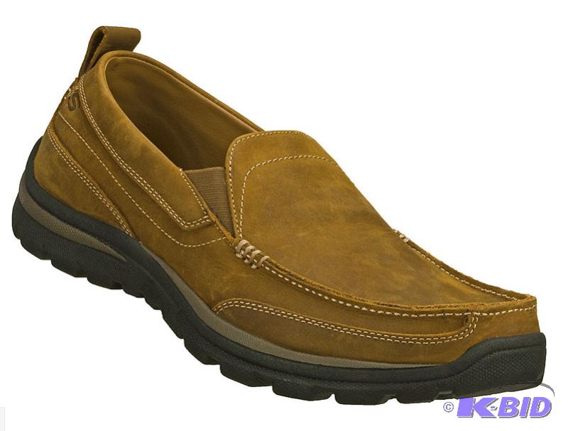 Skechers Gains Relaxed Fit Slip Ons