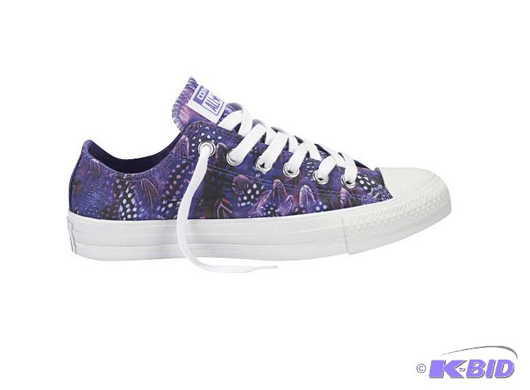 Converse Feather Print Sneakers