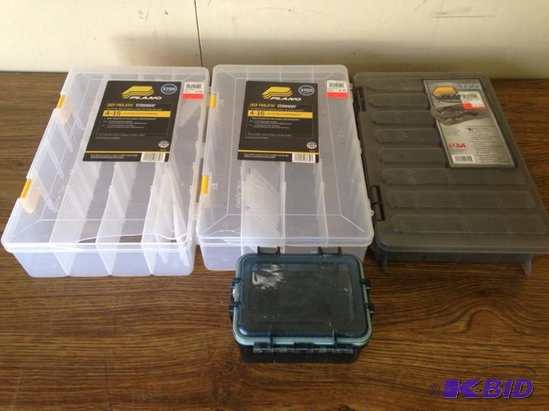 Lot of Plano Tackle Boxes