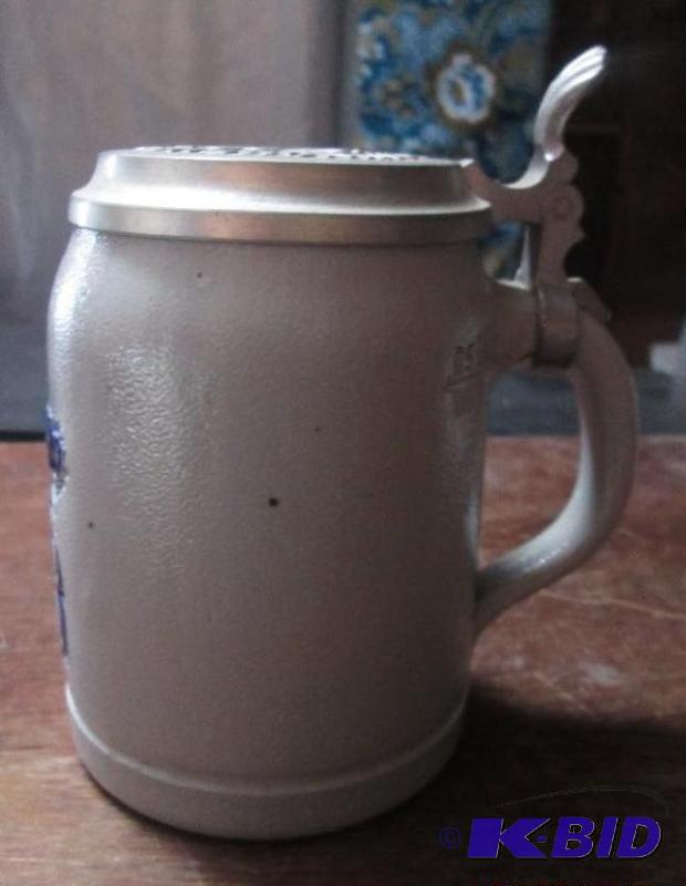 lot 103 image: Hofbrauhaus stoneware stein. Mint condition...