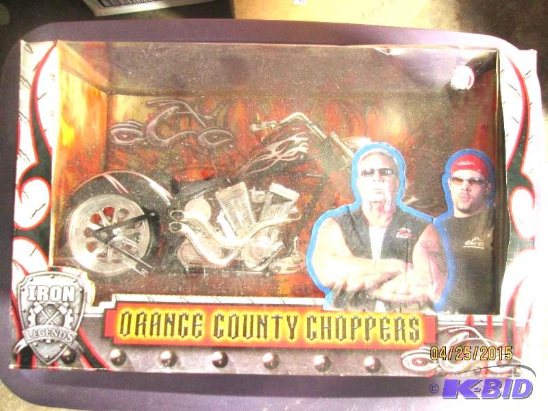 lot 8 image: Orange County Choppers Iron Legends replica m...