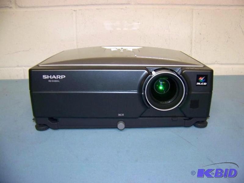 lot 11 image: Sharp, XG-C435X-L, LCD Projector