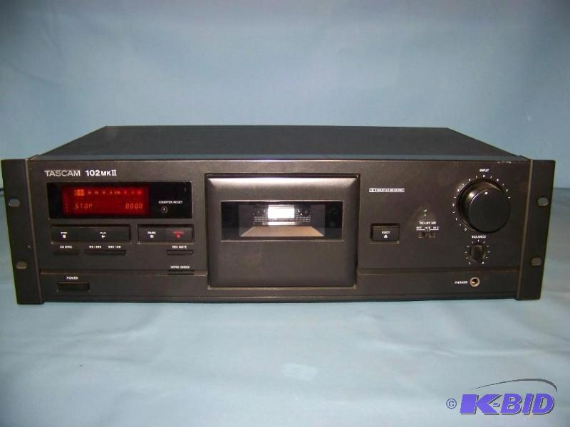 lot 34 image: Tascam, Single Deck, Cassette Player  Recorder
