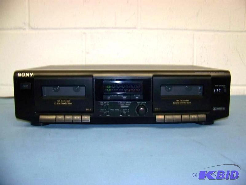 lot 35 image: Sony, Dual Deck, Cassette Player  Recorder