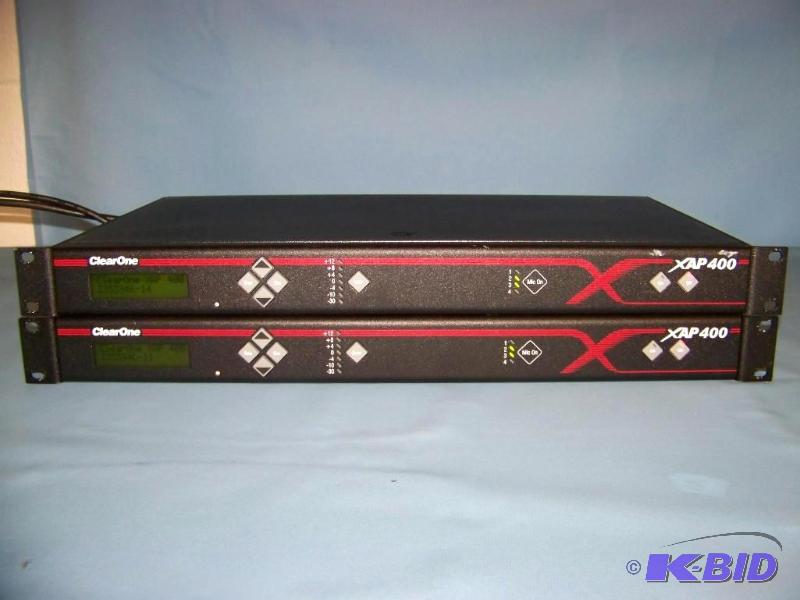 lot 40 image: (2) ClearOne  Gentner, XAP400, Teleconferencing Systems