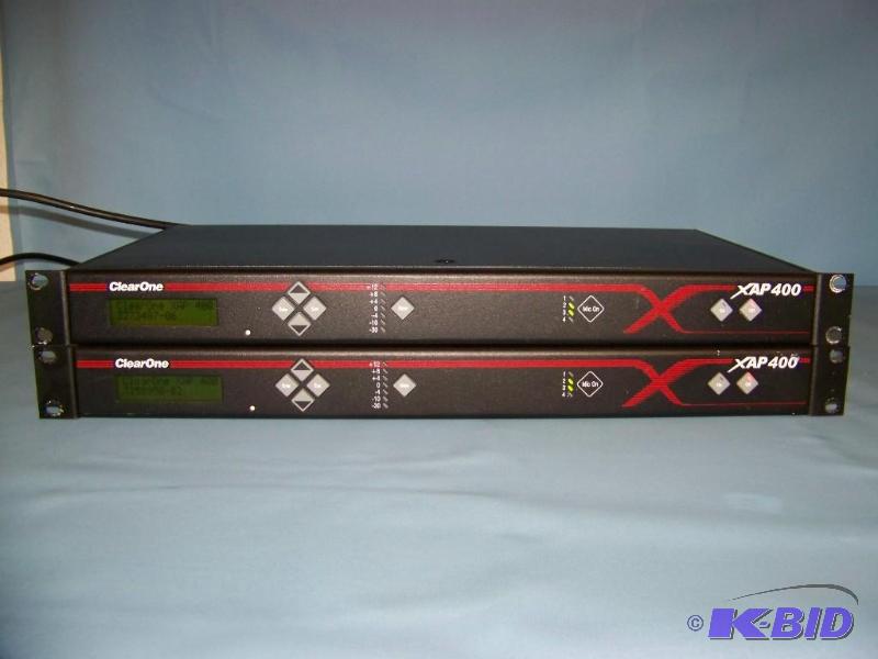 lot 43 image: (2) ClearOne  Gentner, XAP400, Teleconferencing Systems