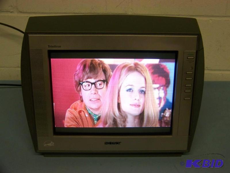 lot 52 image: Sony, Trinitron, 13, Color Television  TV