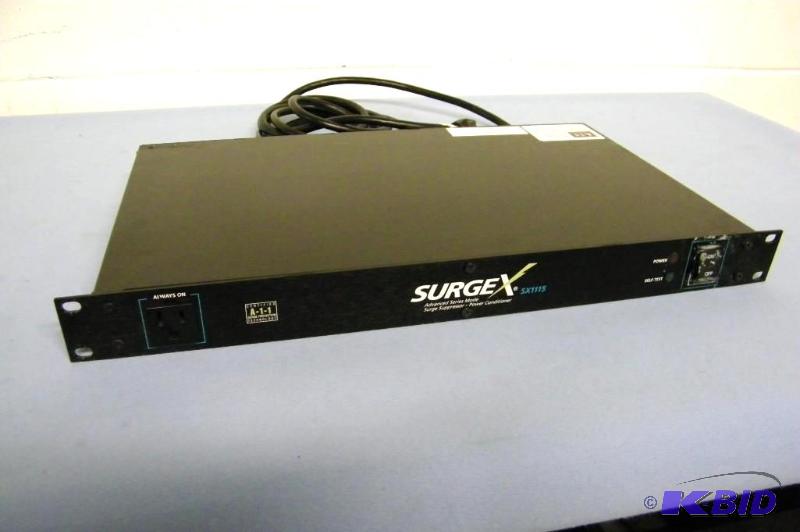 lot 83 image: SurgeX, 8-Outlet, Surge Suppressor  Power Conditioner