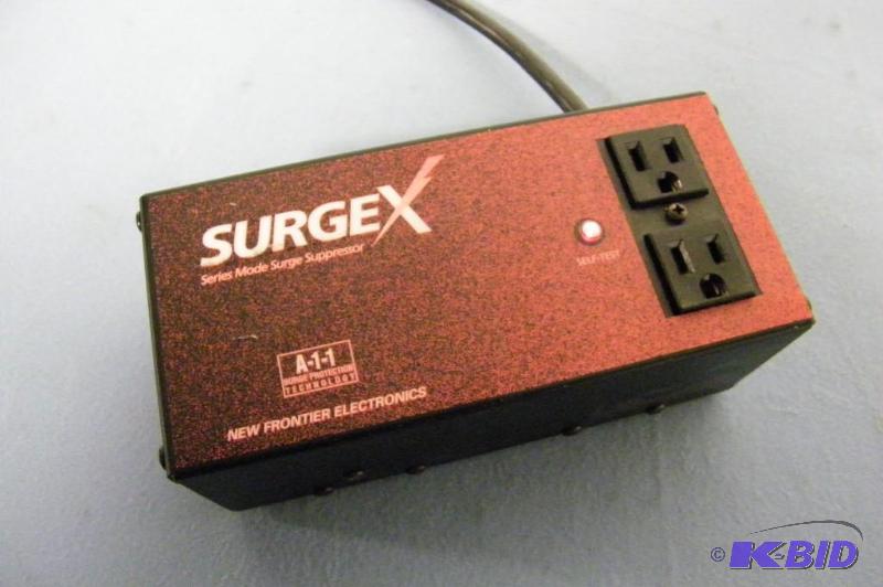 lot 84 image: SurgeX, 2-Outlet, Surge Suppressor  Power Conditioner