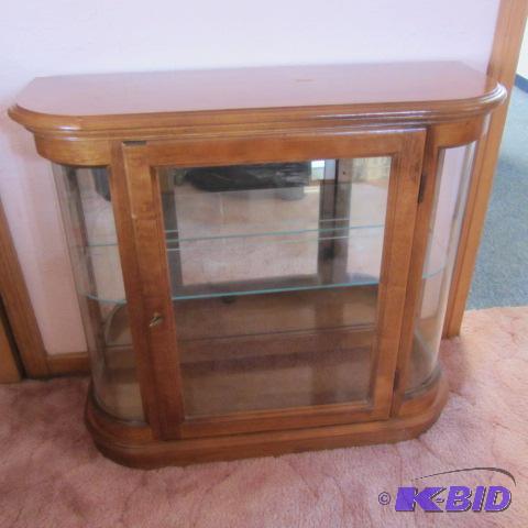 Curved Glass Curio