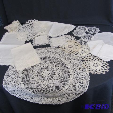 Doilies, Napkins, Tea Towels