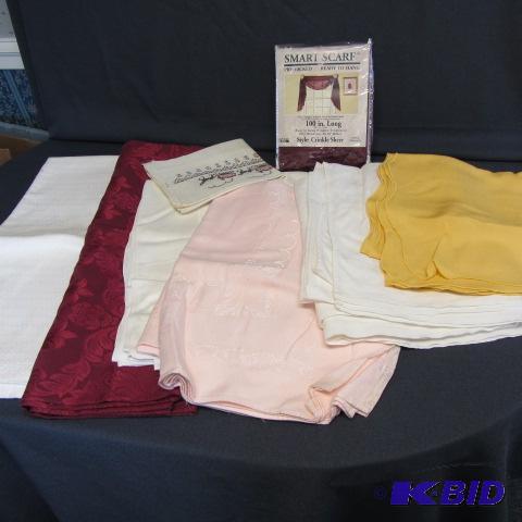 Tablecloths, Tea Towels