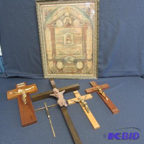 Crucifixes, 1883 Lords Prayer