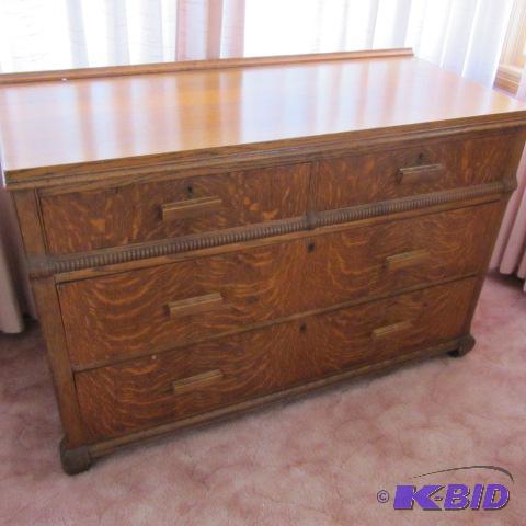 Picture Oak Dresser