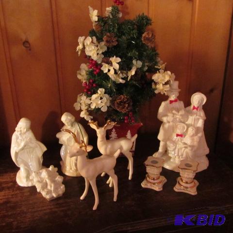 Porcelain Christmas Figures